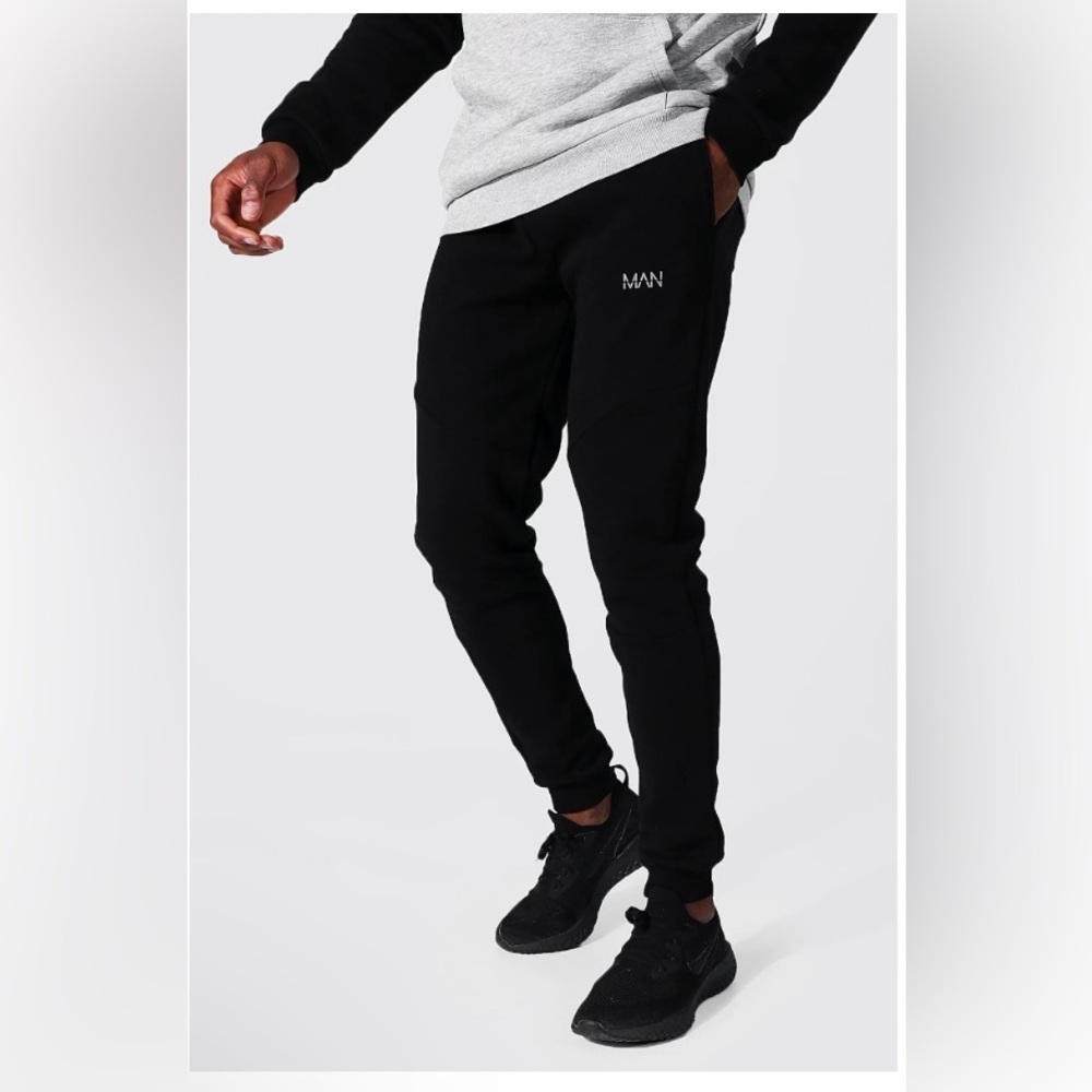 💥Boohoo MAN ACTIVE GYM POCKET DETAIL JOGGERS💥